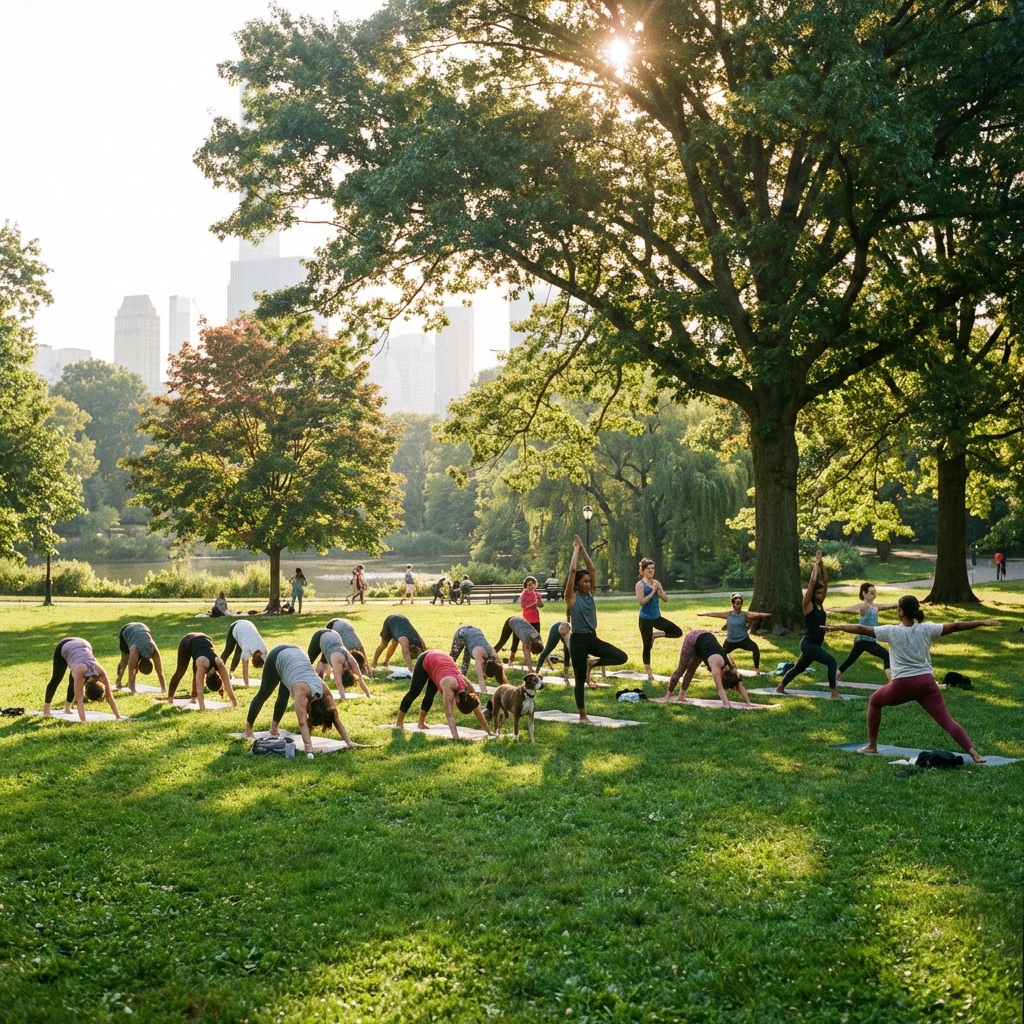 Yoga in the Park